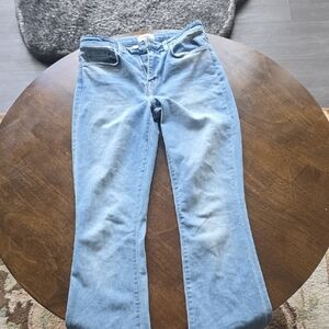 L'AGENCE Light Blue Straight Leg Jeans